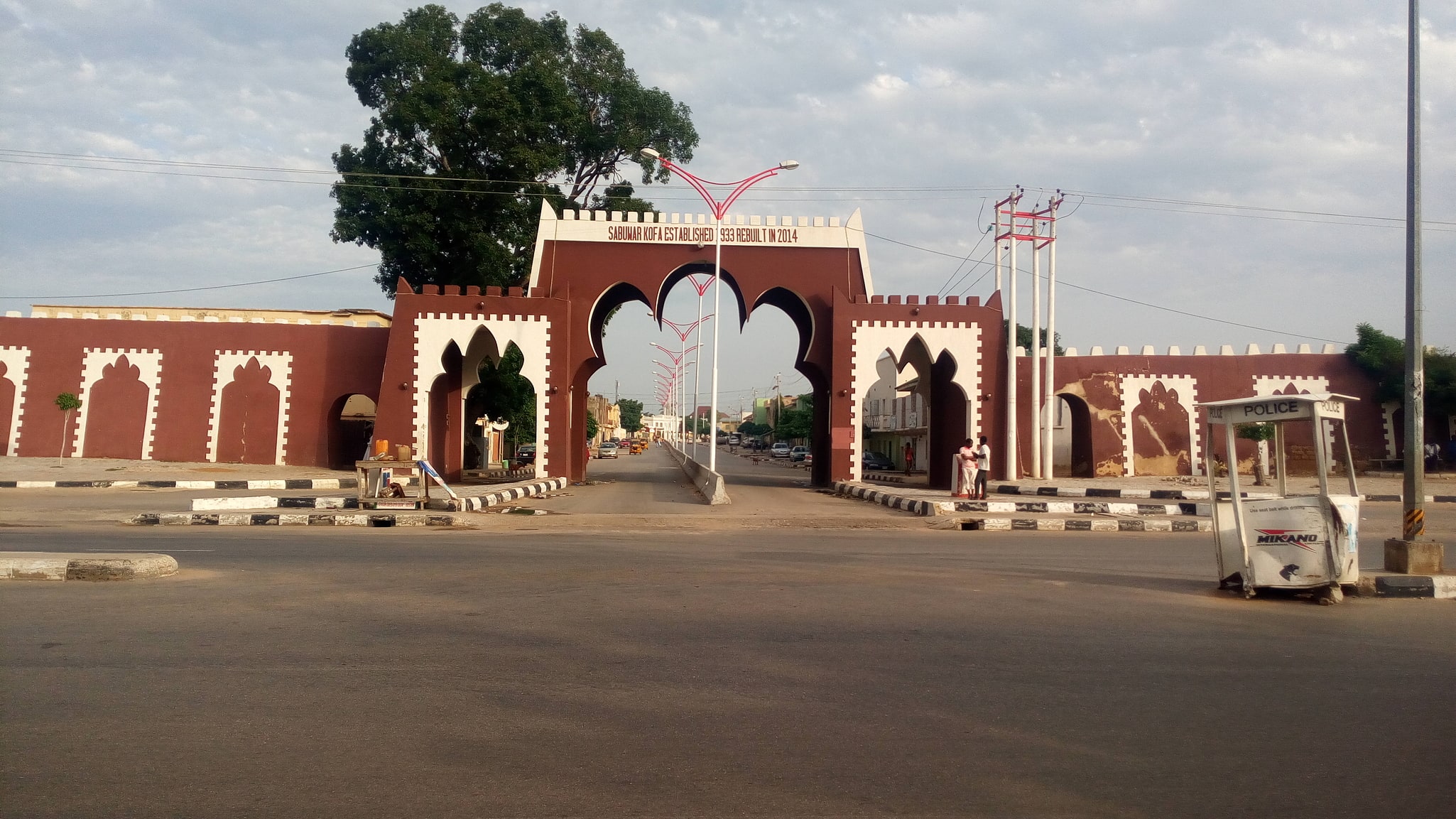 Sabunar Kofa — Ancient Kano City Walls gate, established 933, rebuilt 2014