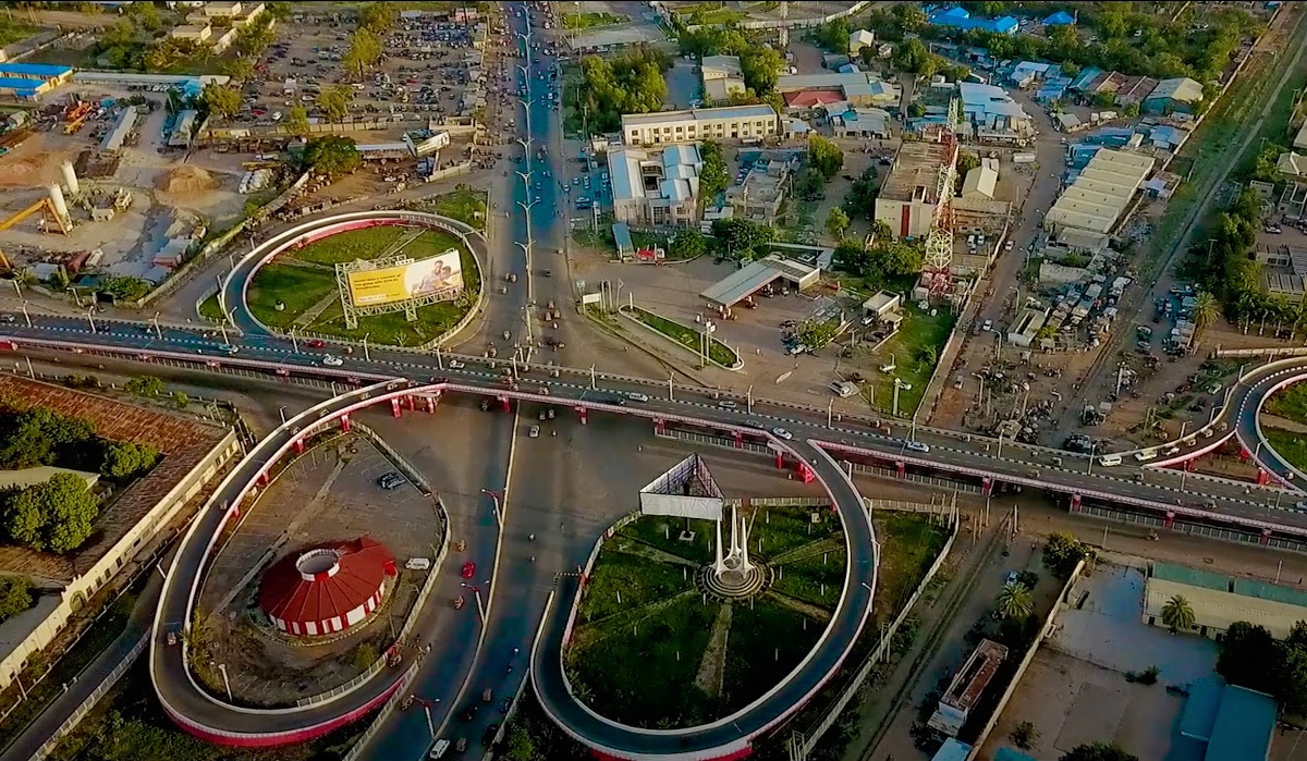 Aerial view of Kano City, Nigeria